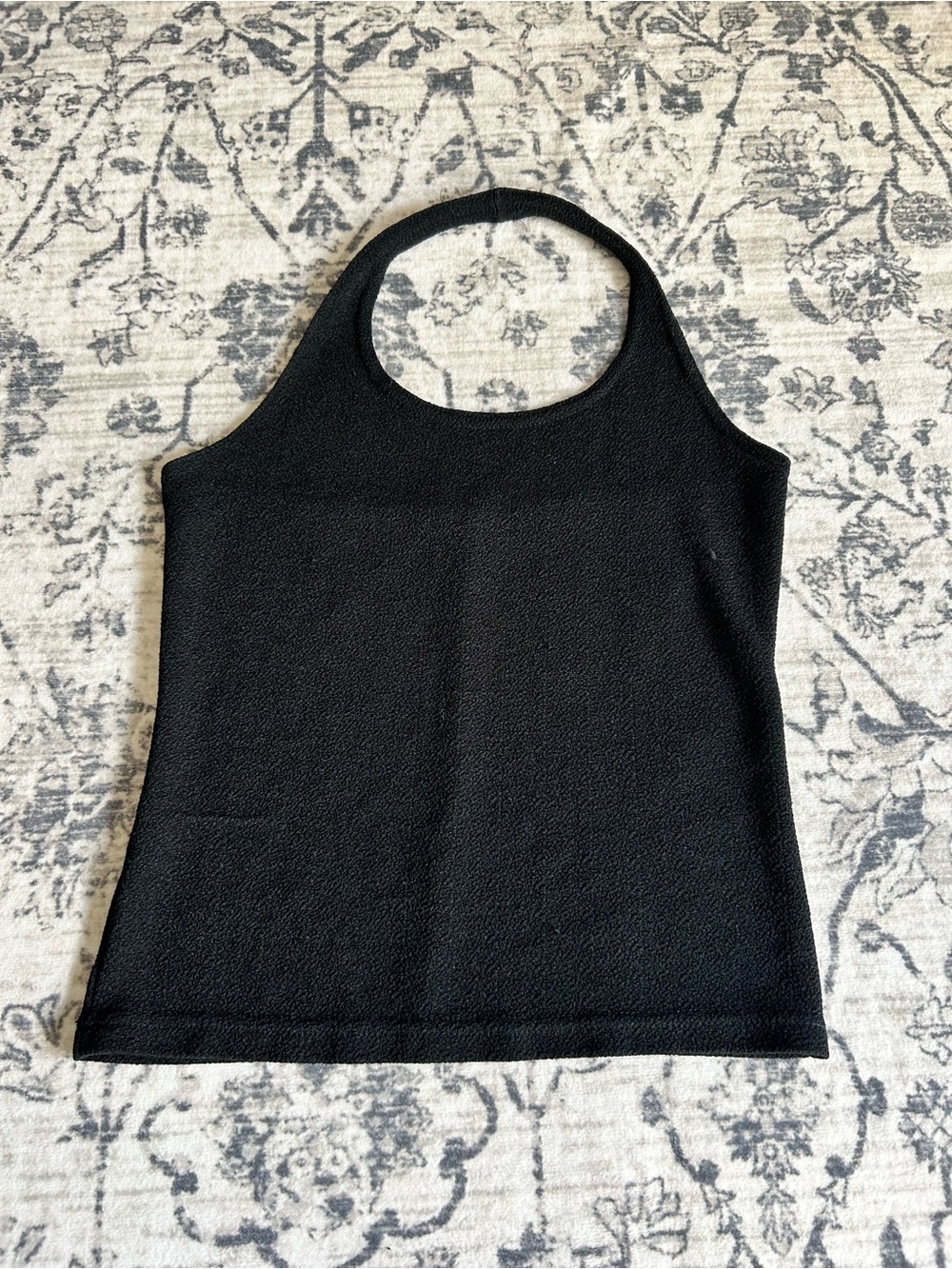 Black Women’s Halter Tank Top - Brand Unspecified